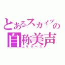 とあるスカイプの自称美声（エリザベス）