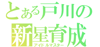 とある戸川の新星育成（アイドルマスター）