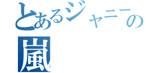 とあるジャニーズの嵐（）