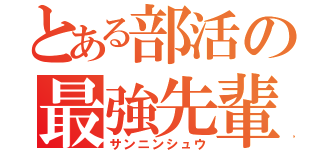 とある部活の最強先輩（サンニンシュウ）