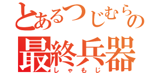 とあるつじむらの最終兵器（しゃもじ）