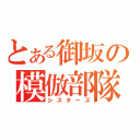 とある御坂の模倣部隊（シスターズ）