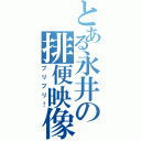 とある永井の排便映像（ブリブリ！）