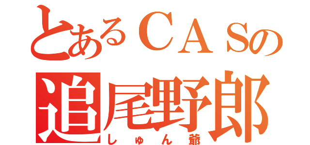 とあるＣＡＳの追尾野郎（しゅん爺）