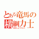 とある竜馬の横綱力士（あさしょうりゅう）