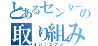 とあるセンター過去問の取り組み方（インデックス）