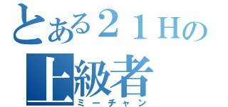 とある２１Ｈの上級者（ミーチャン）