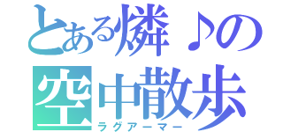 とある燐♪の空中散歩（ラグアーマー）