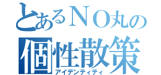 とあるＮＯ丸の個性散策（アイデンティティ）