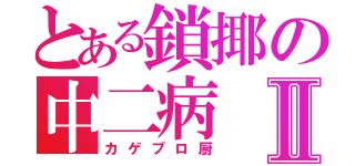 とある鎖揶の中二病Ⅱ（カゲプロ厨）