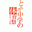 とある中学の体育祭（平成２５年度）