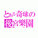 とある奇球の後宮樂園（妹汁）