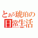 とある琥珀の日常生活（アメンバー募集中）