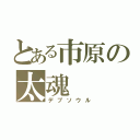 とある市原の太魂（デブソウル）