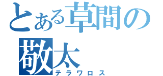 とある草間の敬太（テラワロス）