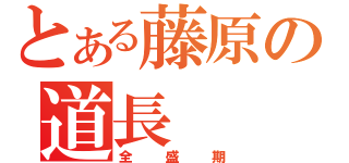 とある藤原の道長（全盛期）