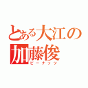 とある大江の加藤俊（ピーナッツ）