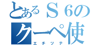 とあるＳ６のクーペ使い（エチツテ）