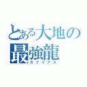 とある大地の最強龍（ガブリアス）