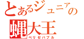 とあるジュニアの蝿大王（ベリゼバブル）