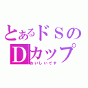 とあるドＳのＤカップ（おいしいです）