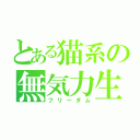 とある猫系の無気力生活（フリーダム）