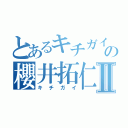 とあるキチガイの櫻井拓仁Ⅱ（キチガイ）