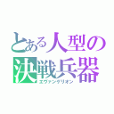 とある人型の決戦兵器（エヴァンゲリオン）