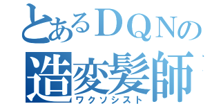 とあるＤＱＮの造変髪師（ワクソシスト）