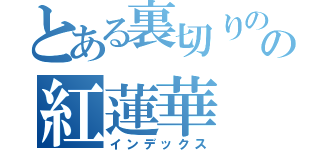 とある裏切りのの紅蓮華（インデックス）