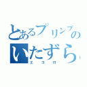 とあるプリンプのいたずら（エコロ）