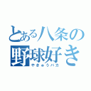 とある八条の野球好き（やきゅうバカ）