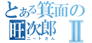 とある箕面の旺次郎Ⅱ（二ートさん）