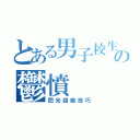 とある男子校生の鬱憤（閃光超絶技巧）