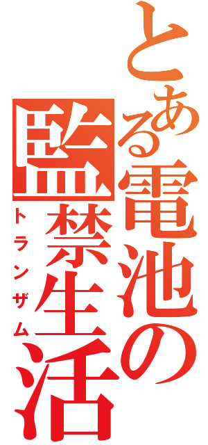 とある電池の監禁生活（トランザム）