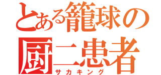 とある籠球の厨二患者（サカキング）