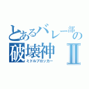 とあるバレー部の破壊神Ⅱ（ミドルブロッカー）