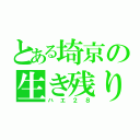 とある埼京の生き残り（ハエ２８）