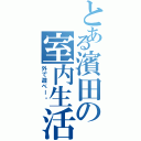 とある濱田の室内生活（外で遊べー・ ）