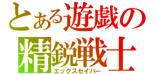 とある遊戯の精鋭戦士（エックスセイバー）