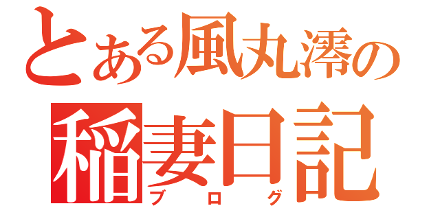 とある風丸澪の稲妻日記（ブログ）