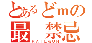 とあるどｍの最終禁忌（ＲＡＩＬＧＵＮ）