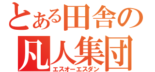 とある田舎の凡人集団（エスオーエスダン）