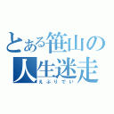 とある笹山の人生迷走日記（えぶりでい）