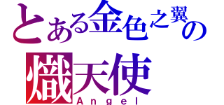 とある金色之翼の熾天使（Ａｎｇｅｌ）