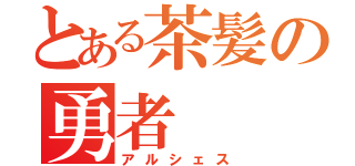 とある茶髪の勇者（アルシェス）