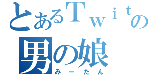 とあるＴｗｉｔｔｅｒの男の娘（みーたん）