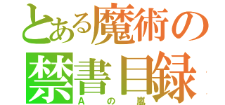 とある魔術の禁書目録（Ａの嵐）