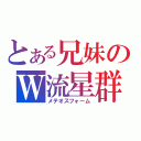 とある兄妹のＷ流星群（メテオスフォーム）