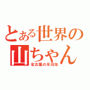 とある世界の山ちゃん（名古屋の手羽先）